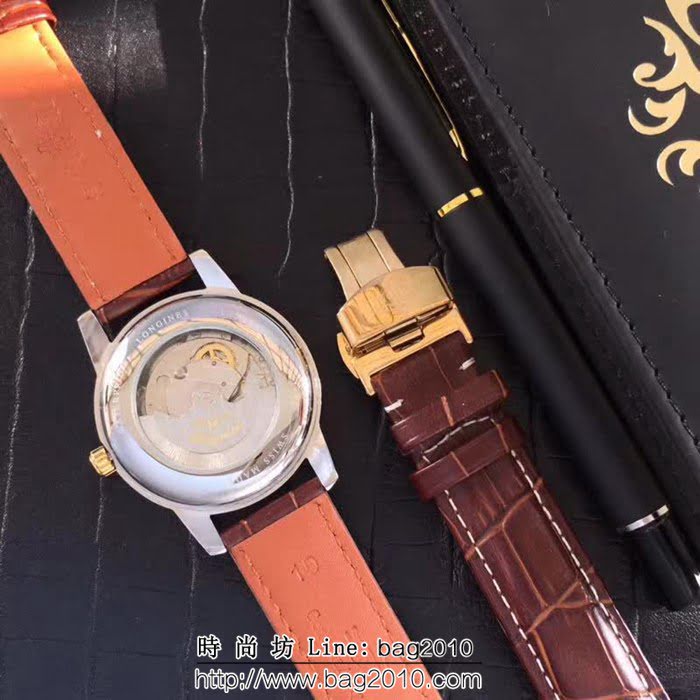 LONGINES浪琴 全自動機械 男士腕表 WSS0381